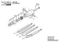 Bosch 3 617 031 024 ---- Chisel Attachment Spare Parts